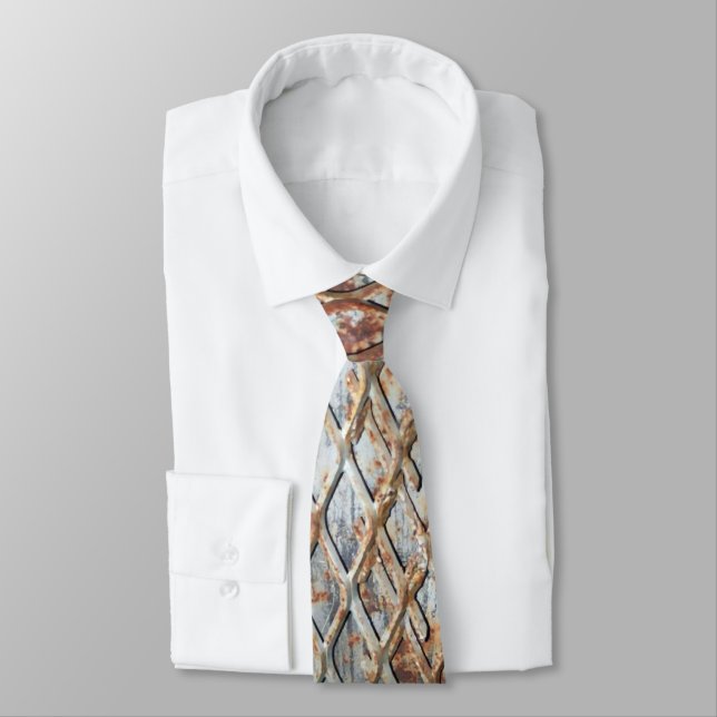 Corbata Falln Rusty Grate (Atado)