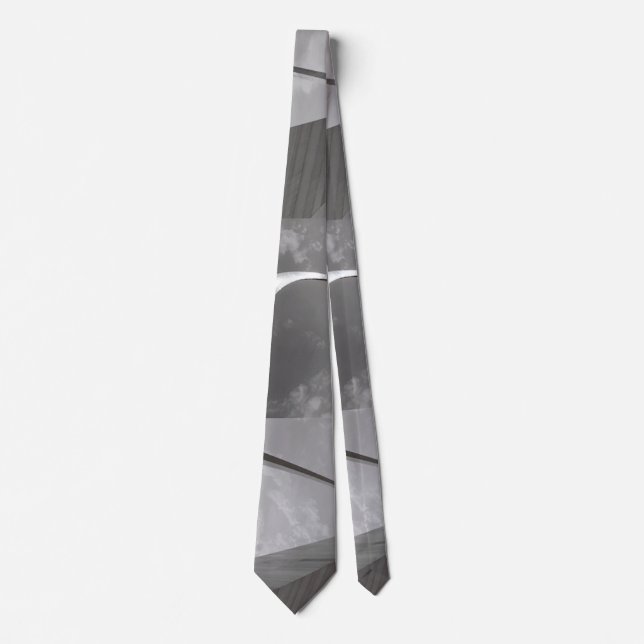 Corbata Famed Black and White Design Gateway Arch (Anverso)