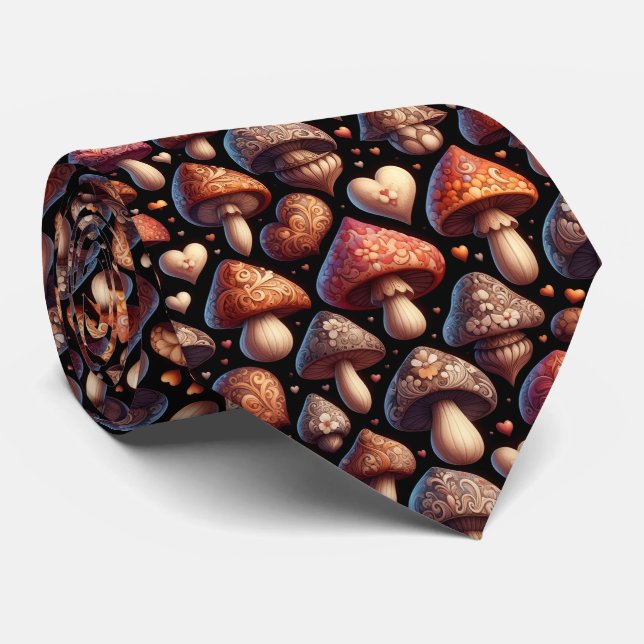 Corbata Familia de hongos (Enrollado)