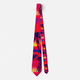 Corbata Fantasía de escape tropical