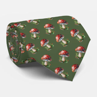 Corbata Fantasy Mushrooms