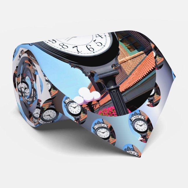 Corbata Fargo Clock (Enrollado)