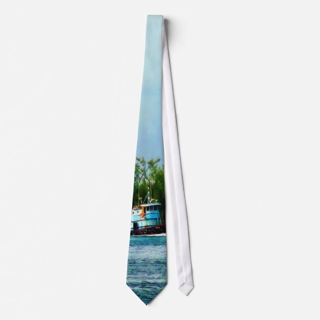 Corbata Faro, barco en Nassau Bahamas (Anverso)