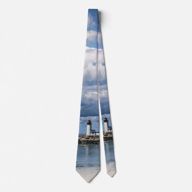 Corbata Faro de Annisquam, Gloucester MA c1904 (Anverso)