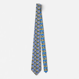 Corbata Faro de Old Field Point, New York Mens Tie