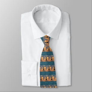 Corbata Faro de zapatos americano en Florida Keys Mens Tie