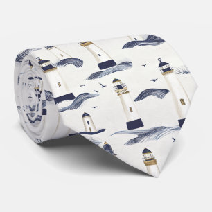 Corbata Faro Náutico Patrón Azul Costero (1)