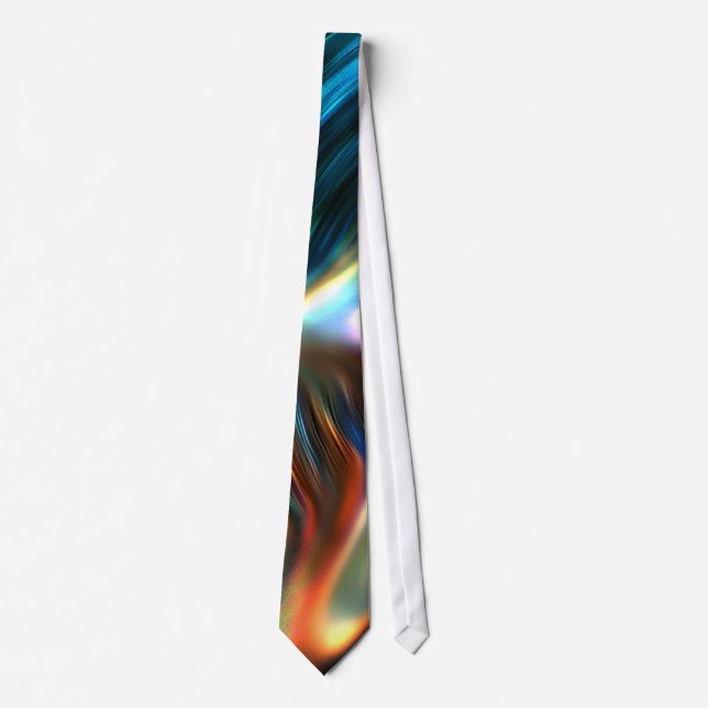 Corbata Fashion Tie, luces del norte (Anverso)