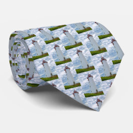Corbata Faulkners Island Lighthouse, CT Mens Tie