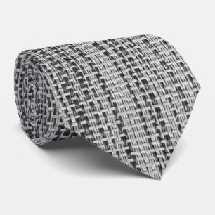 Corbata Faux Gray Cotton Neck Tie