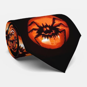 Corbata Felices Calabazas de Halloween