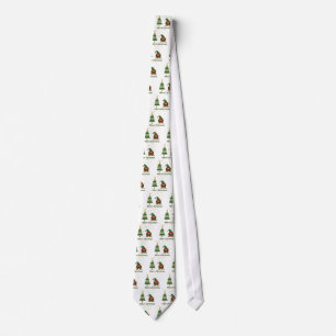 Corbata Felices Navidad Bigfoot