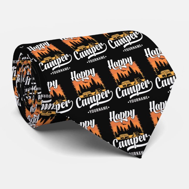 Corbata Feliz Camper Camping Viaje en Caravana (Enrollado)