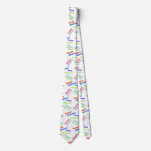 Corbata Feliz cumpleaños