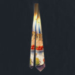 Corbata Feliz Hanukkah<br><div class="desc">Ilustracion acuático Hanukkah. Una mesa muy bien arreglada para una celebración festiva,  con una menorah tradicional con velas encendidas. La luz es suave y cálida,  mientras que la decoración de las vacaciones aporta un toque de alegría. Las luces cálidas crean un ambiente acogedor y acogedor.</div>