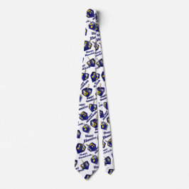Corbata Feliz Hanukkah Spinning Dreidel