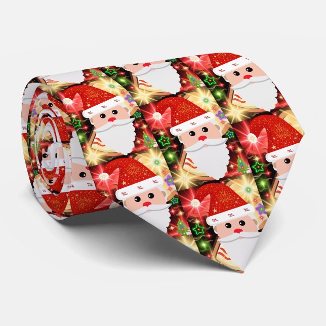 Corbata Feliz Navidad,  (Enrollado)