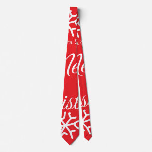 Corbata Feliz Navidad añadir nombre texto regalo personali