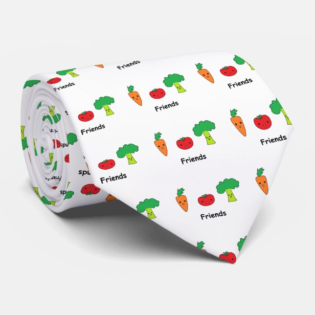 Corbata Feliz Vegetación (Enrollado)