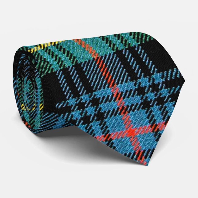 Corbata Ferguson Tartán Antiguo (Enrollado)