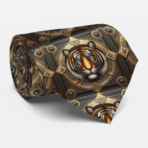 Corbata Feroz Tigre   Moda Masculina para Hombres
