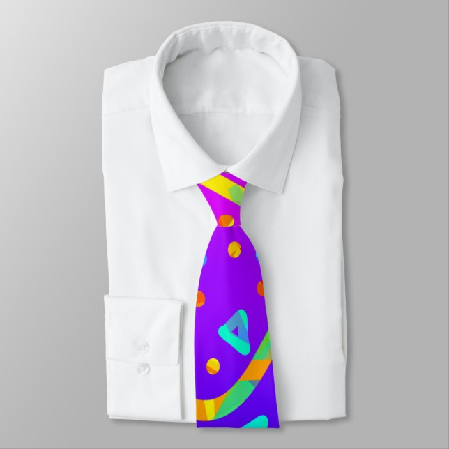 Corbata Festival Dream Wave - Guay Candy Rain (Atado)