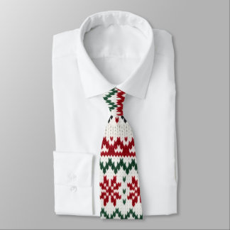 Corbata Festive Nordic Knit Christmas Tie
