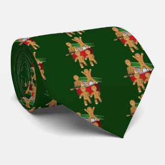 Corbata Festividad de los hombres con pan de jengibre Navi