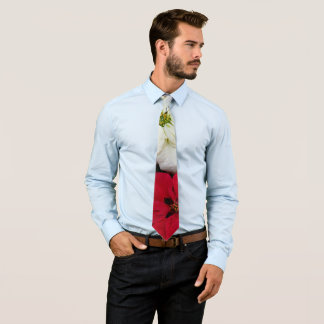 Corbata Festividades de los Navidades de la posología blan