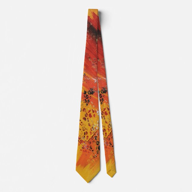 Corbata Fiery Phoenix Neck Tie (Anverso)