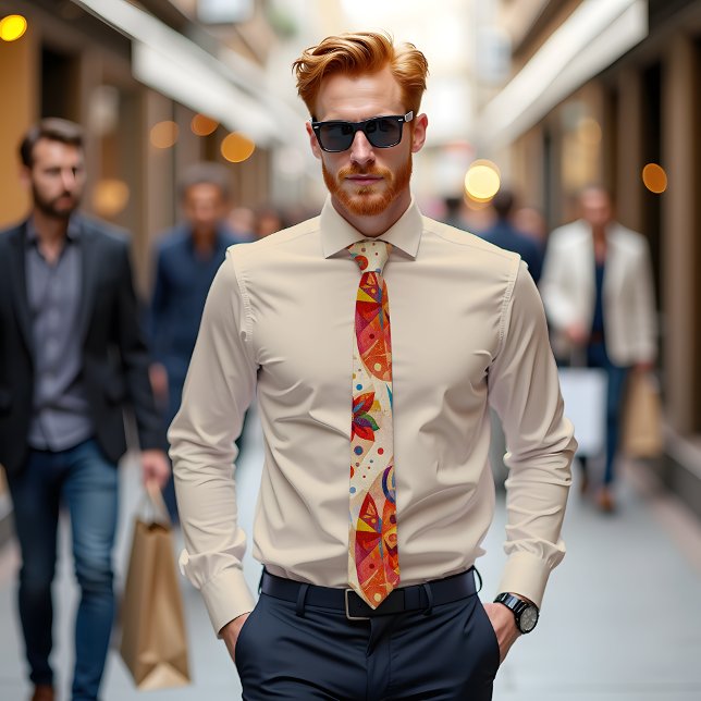 Corbata Fiesta Bloom Resumen de Arte (Subido por el creador)