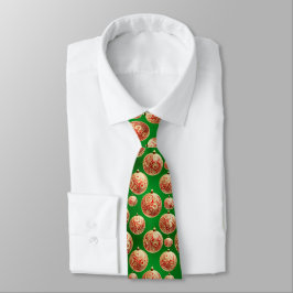Corbata Fiesta de Rojo y Verde