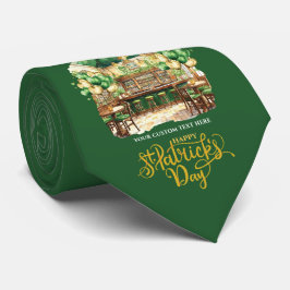 Corbata Fiesta del pub St. Patrick's Day personalizado