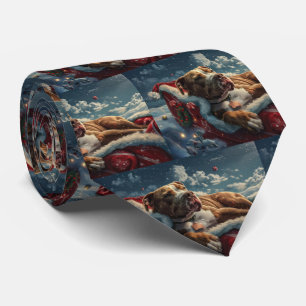Corbata Fiesta Navideña de Perro Pitbull
