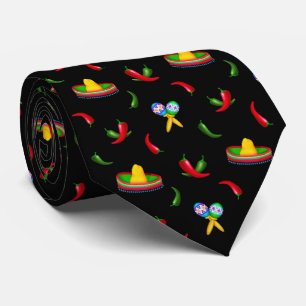 Corbata Fiesta patrón fiesta divertido