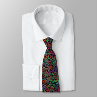 Corbata Fiesta Swirl Fractal