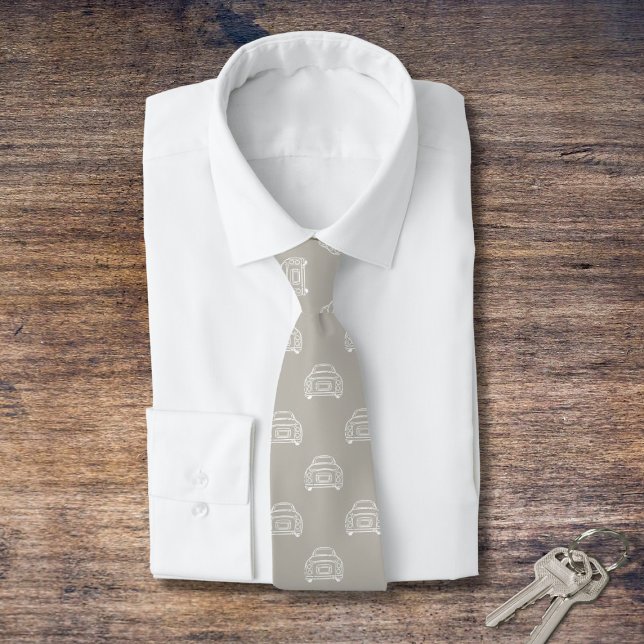 Corbata Figaraciones Monoline Topaz Mist Figaro (A fun figgy pattern tie for the Topaz Mist figaro owner)