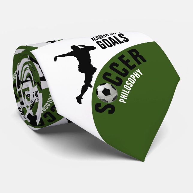 Corbata Filosofía del fútbol (Enrollado)