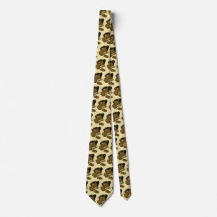 Corbata Finanzas Empresariales Vintage, Moneda de Oro en M