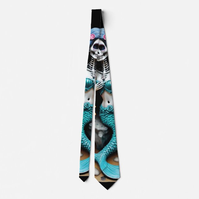 Corbata Finge que soy una sirena muerta Thunder_Cove (Reverso)