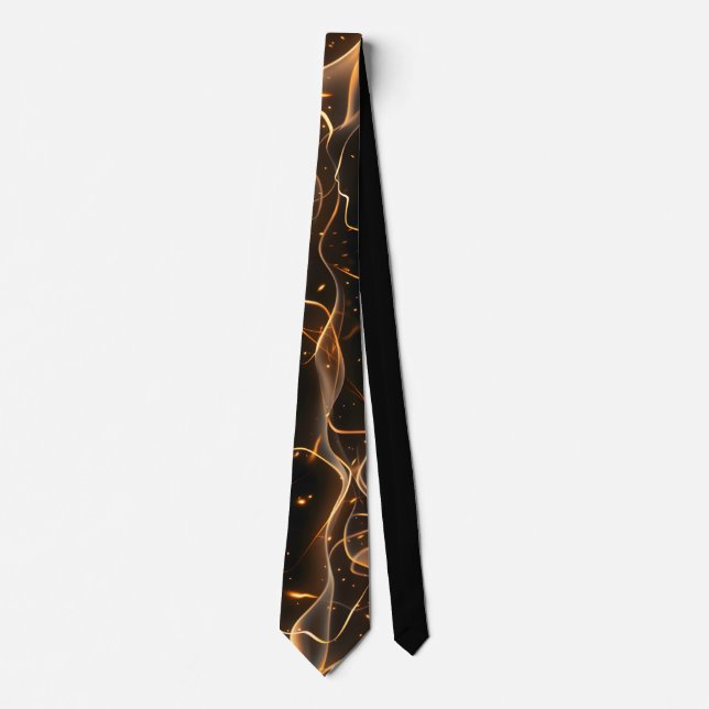 Corbata Fire design Tie / Feuer Krawatte (Anverso)