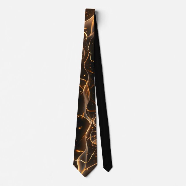 Corbata Fire design Tie / Feuer Krawatte (Anverso)