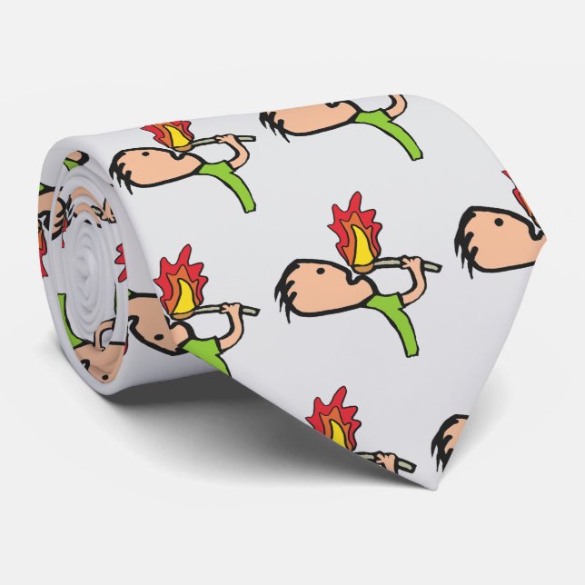 Corbata Fire Eating (Enrollado)