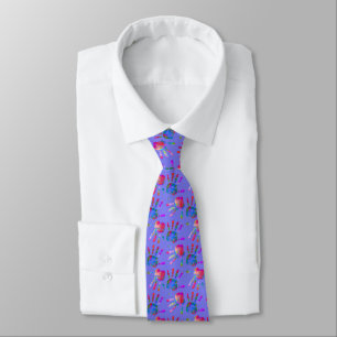 Corbata Firmado por el artista Sky