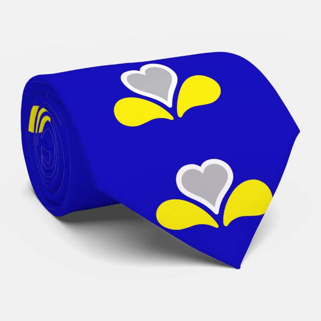 Corbata Flag of Brussels, Belgium Neck Tie (Enrollado)