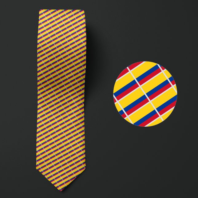 Corbata Flag of Colombia Pattern (Subido por el creador)