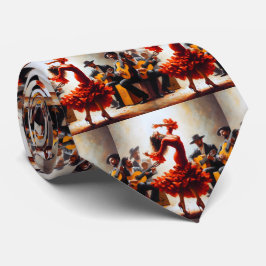 Corbata Flamenco Dancer Banda de música española