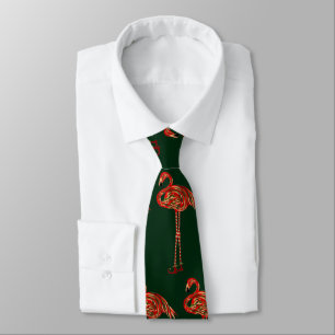 Corbata Flamenco de Navidad