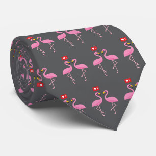 Corbata Flamenco Rosa Lindo Como Corazón