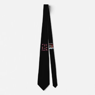 Corbata Flamencos Medición de la mancha de yoga de Flami